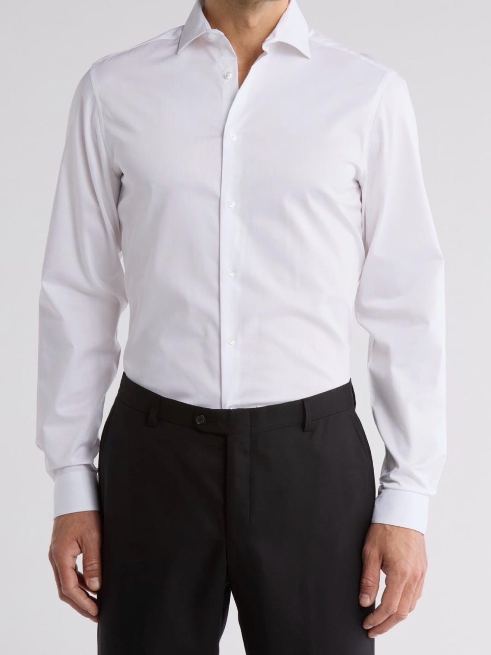 Calvin Klein lasting color slim fit Dress Shirt